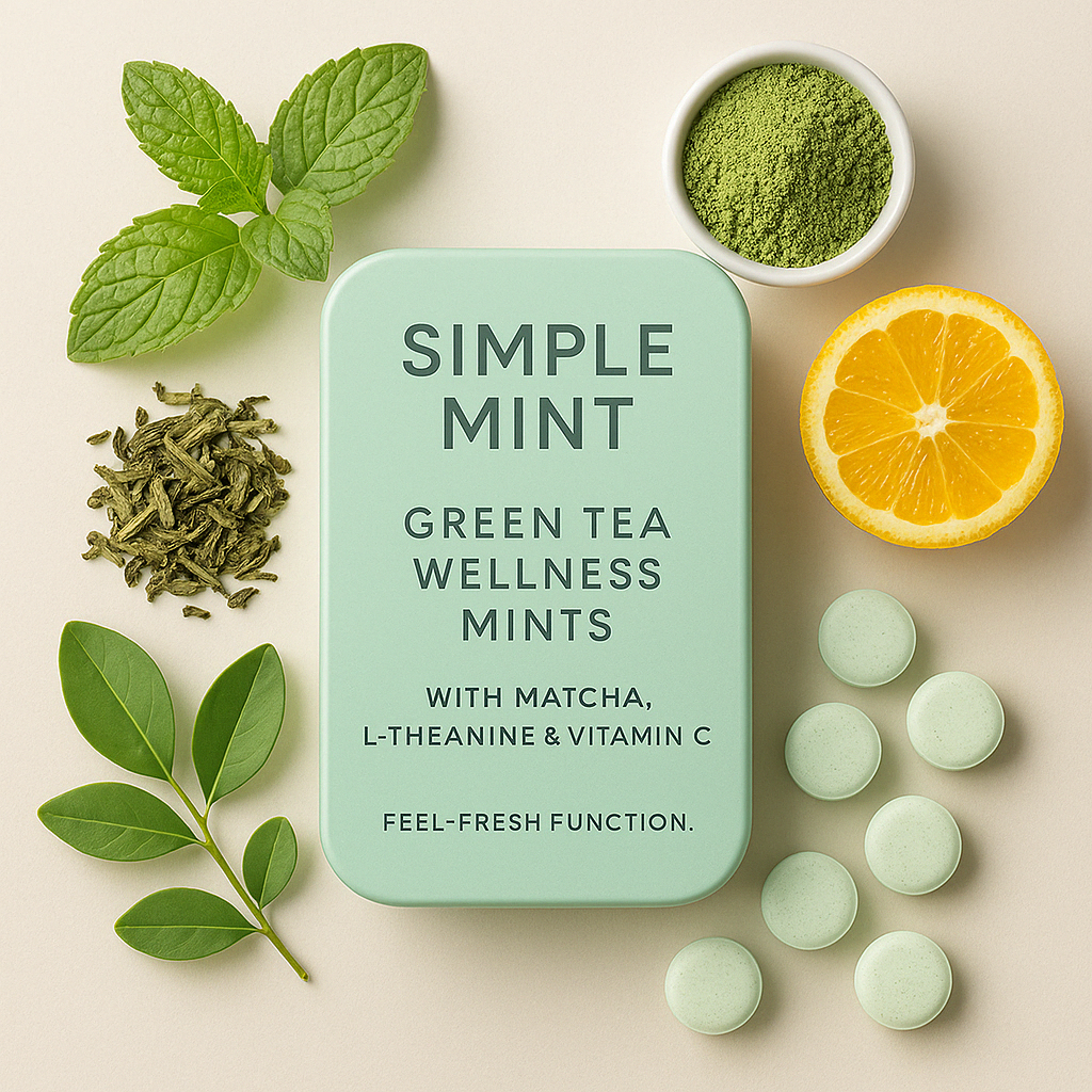 Green Tea Wellness Mints