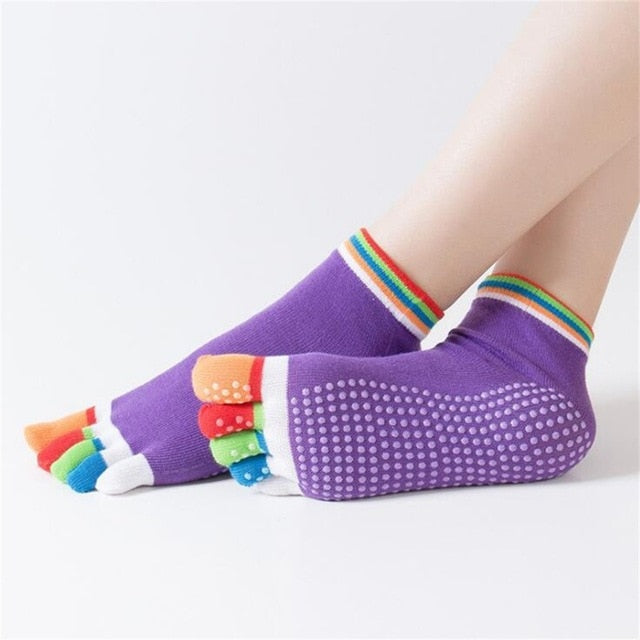 Anti-slip Women Yoga Socks Quick-Dry