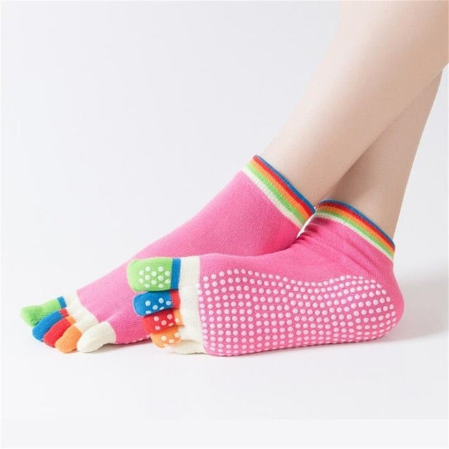 Anti-slip Women Yoga Socks Quick-Dry