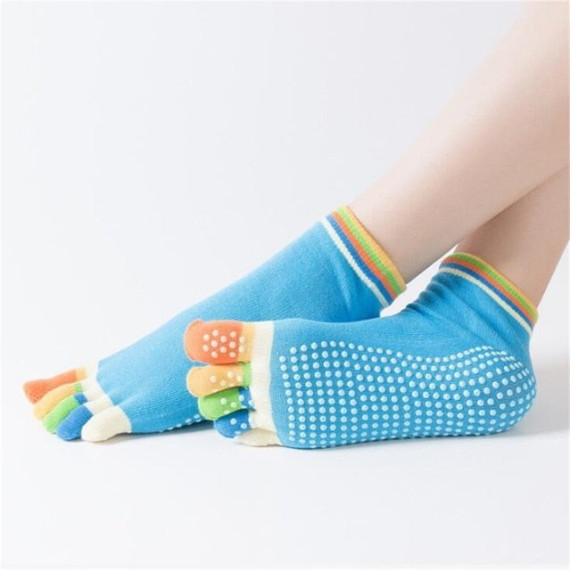 Anti-slip Women Yoga Socks Quick-Dry