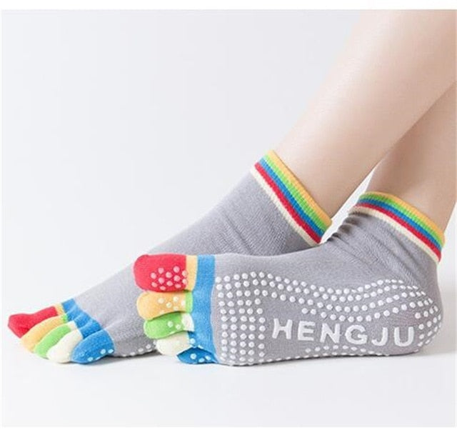 Anti-slip Women Yoga Socks Quick-Dry