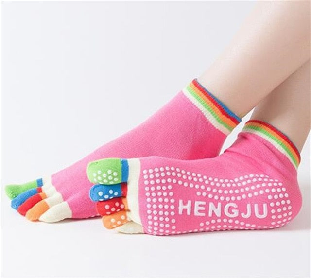 Anti-slip Women Yoga Socks Quick-Dry