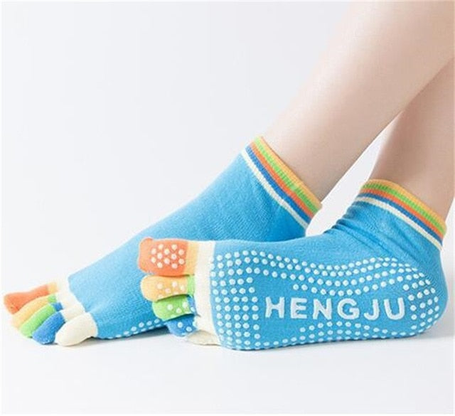 Anti-slip Women Yoga Socks Quick-Dry