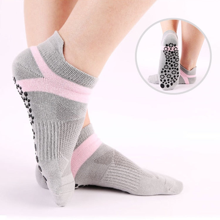 Yoga Socks Round Head Cotton Non-Slip Breathable