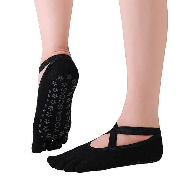 Yoga Socks Round Head Cotton Non-Slip Breathable