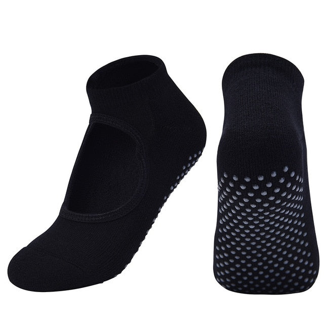 Yoga Socks Round Head Cotton Non-Slip Breathable