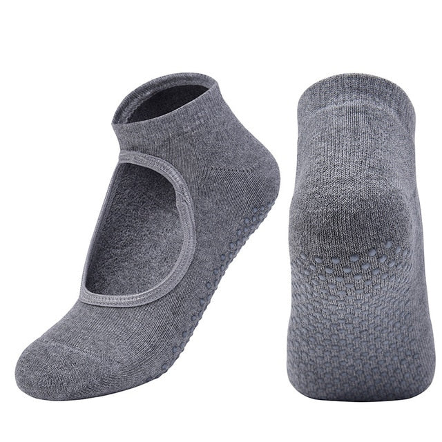 Yoga Socks Round Head Cotton Non-Slip Breathable