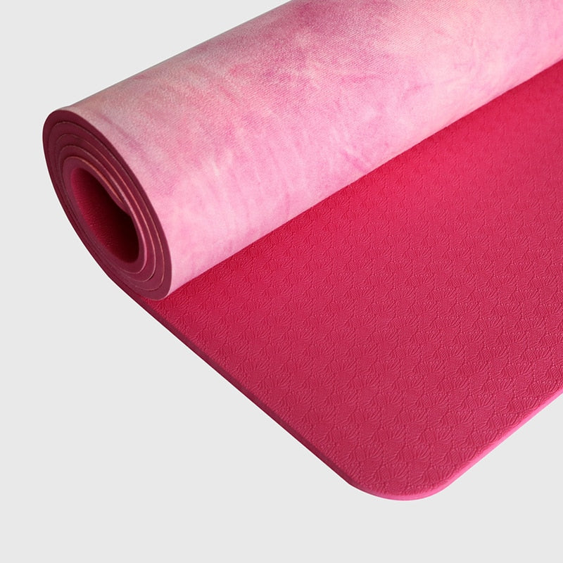 5 MM Suede Natural Suede TPE Yoga Mat