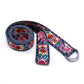 Printed Cotton Yoga Belt Washable D-Ring Stretch