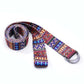Printed Cotton Yoga Belt Washable D-Ring Stretch