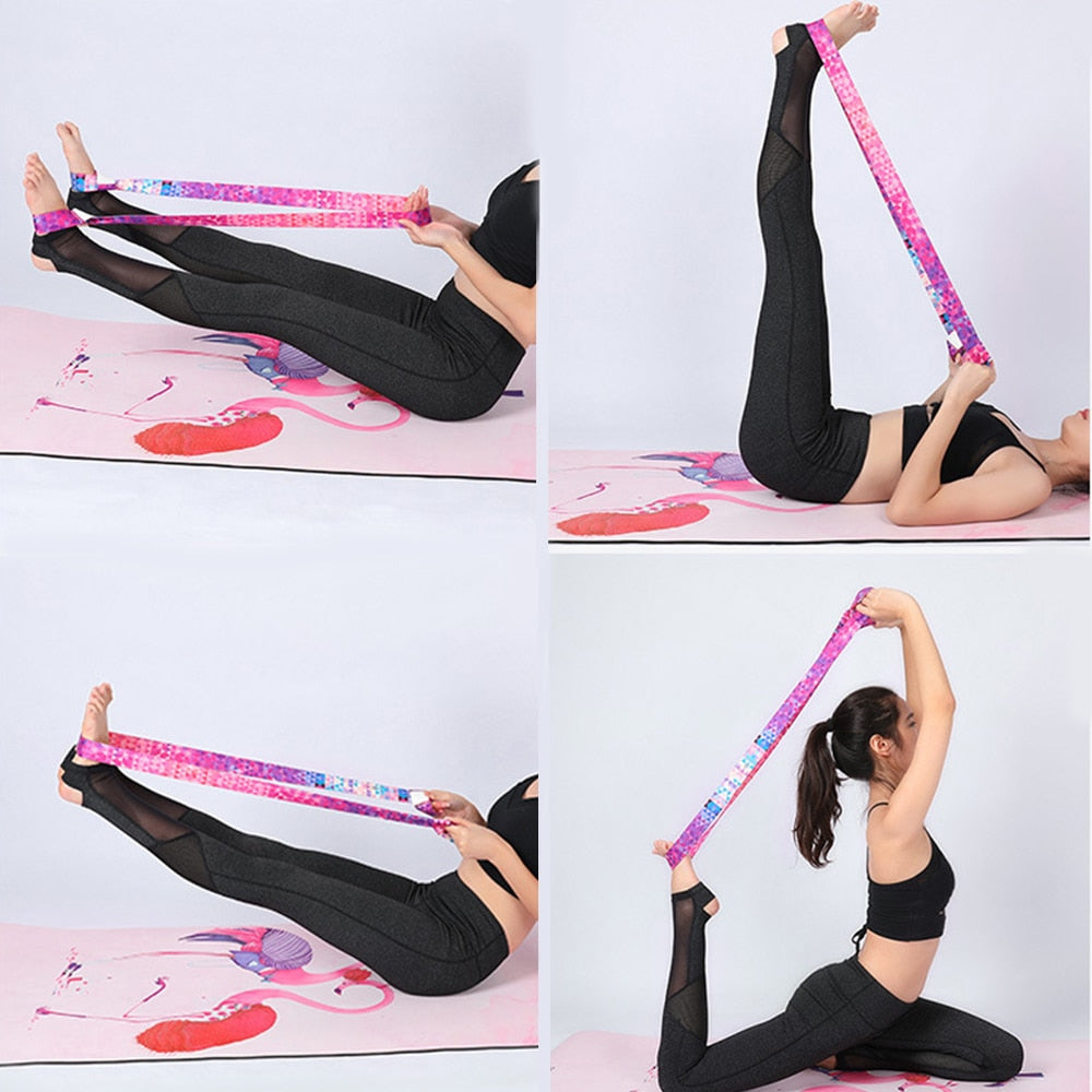 Yoga Mat Strap Belt Adjustable Sports Sling Shoulder Carry Strap