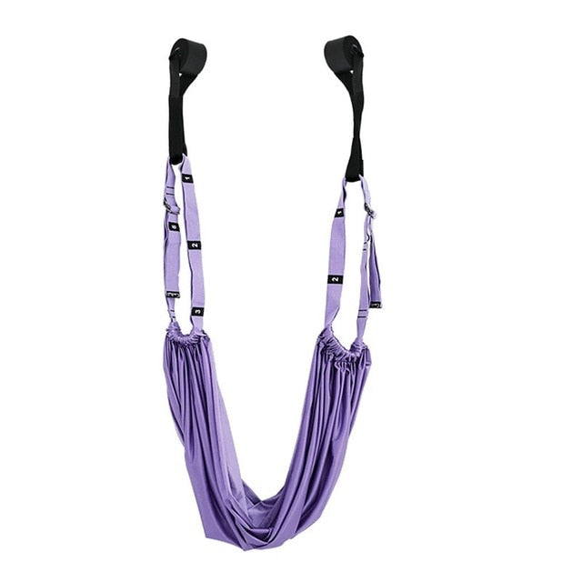 Adjustable Aerial Yoga Strap Hammock Swing