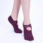 Non-slip Socks Ladies Ventilation Ballet Dance Gym Fitness Pilates Grip Socks