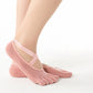 Non-slip Socks Ladies Ventilation Ballet Dance Gym Fitness Pilates Grip Socks
