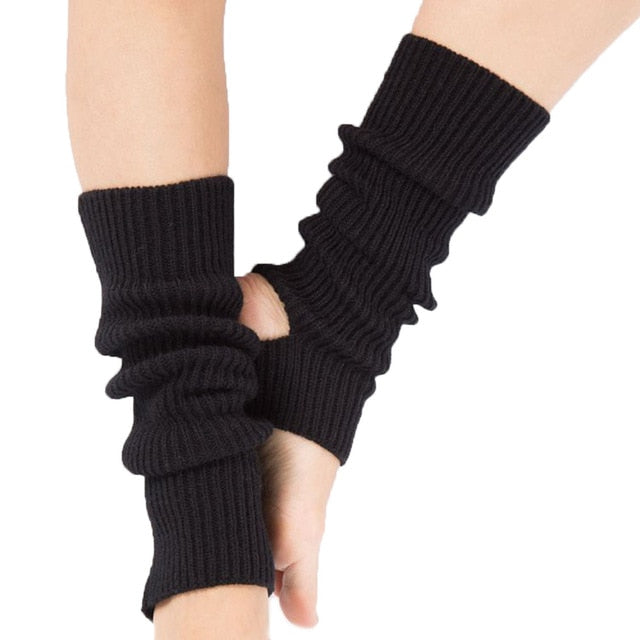 Woman Yoga Socks Knitted Leg Warmers Boot