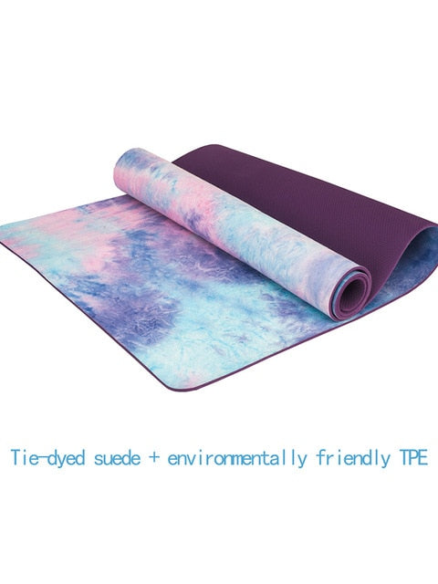 5 MM Suede Natural Suede TPE Yoga Mat
