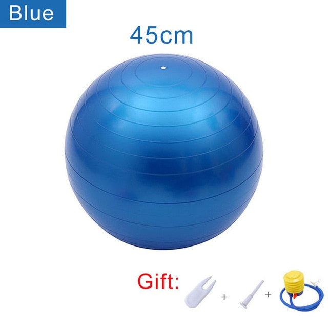Yoga Balls Bola Pilates Fitness Gym Balance Fit Ball