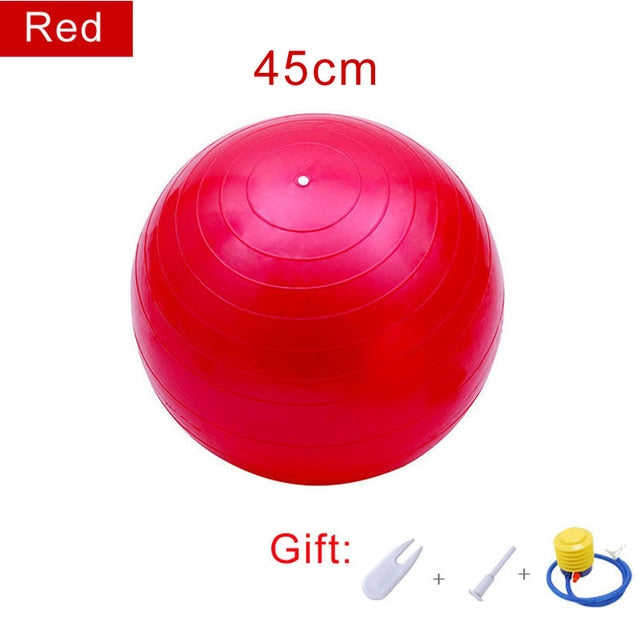 Yoga Balls Bola Pilates Fitness Gym Balance Fit Ball