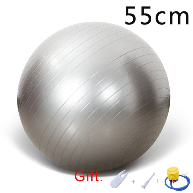 Yoga Balls Bola Pilates Fitness Gym Balance Fit Ball