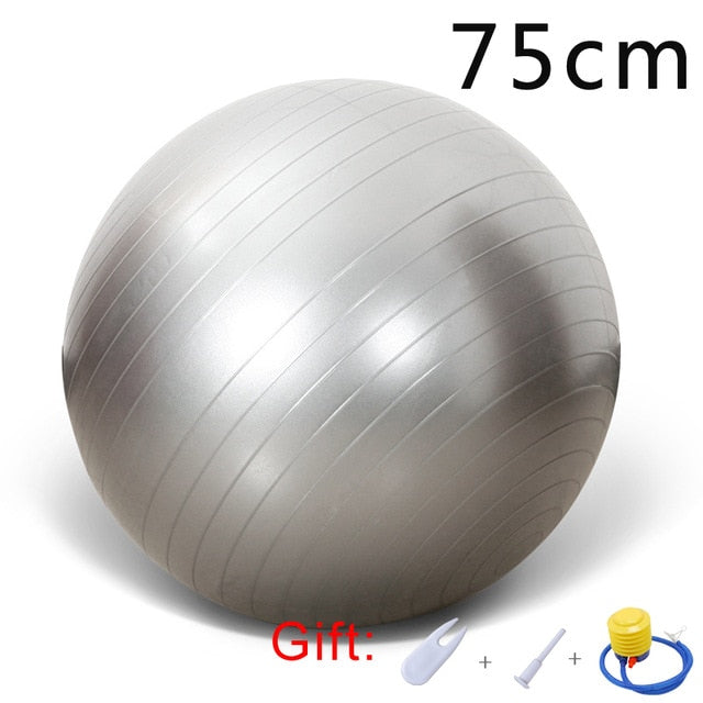 Yoga Balls Bola Pilates Fitness Gym Balance Fit Ball