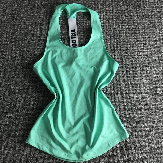 Women Sport tank Tops For Gym Vest Top Fitness Sleeveless