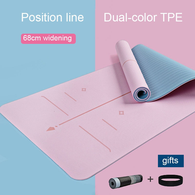 Widening Non-slip TPE Yoga Mat