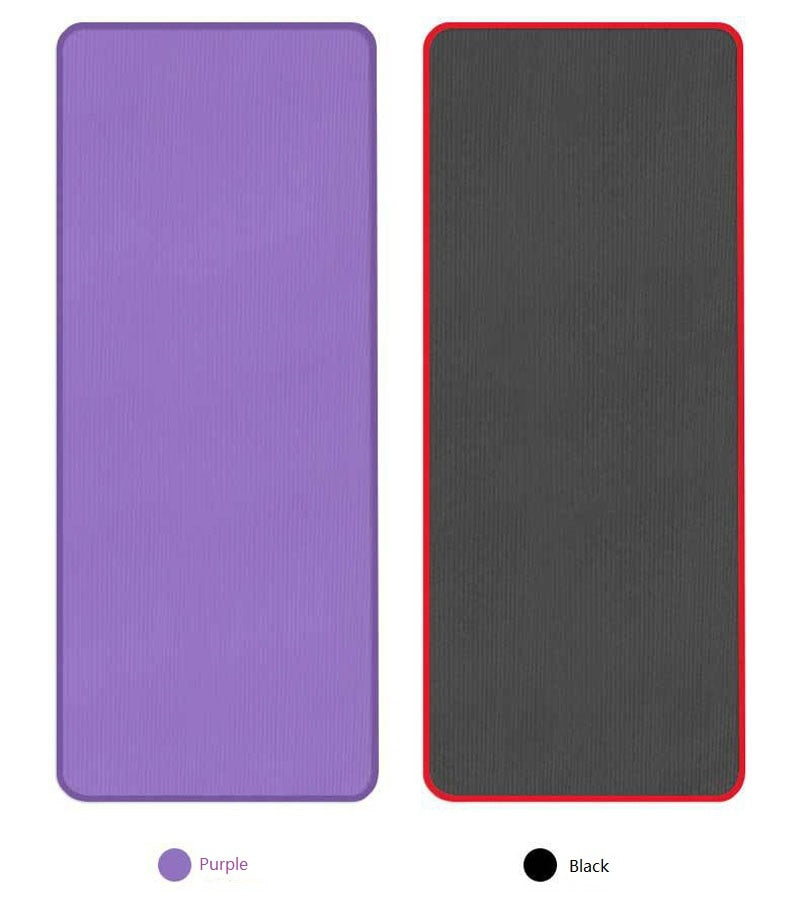 10mm Non-slip Yoga Mat 183x61cm NBR Fitness Gym