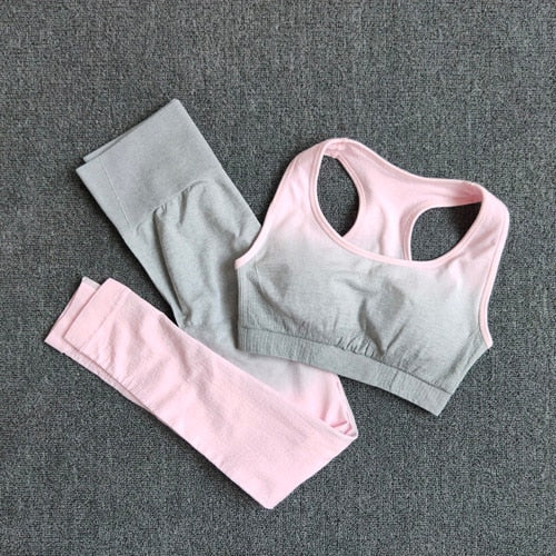 Gym Clothing High Waist Sports Suit