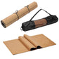 Accept customized 72*24 Inch Natural Cork TPE Yoga Mat