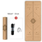 Accept customized 72*24 Inch Natural Cork TPE Yoga Mat