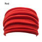 13 Colors Nonslip Elastic Folds Yoga Hairband Fashion