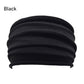 13 Colors Nonslip Elastic Folds Yoga Hairband Fashion