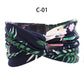 13 Colors Nonslip Elastic Folds Yoga Hairband Fashion