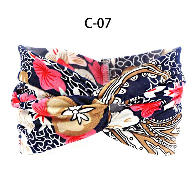 13 Colors Nonslip Elastic Folds Yoga Hairband Fashion