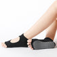 Yoga Grip Socks Non Slip Fingerless Socks Open