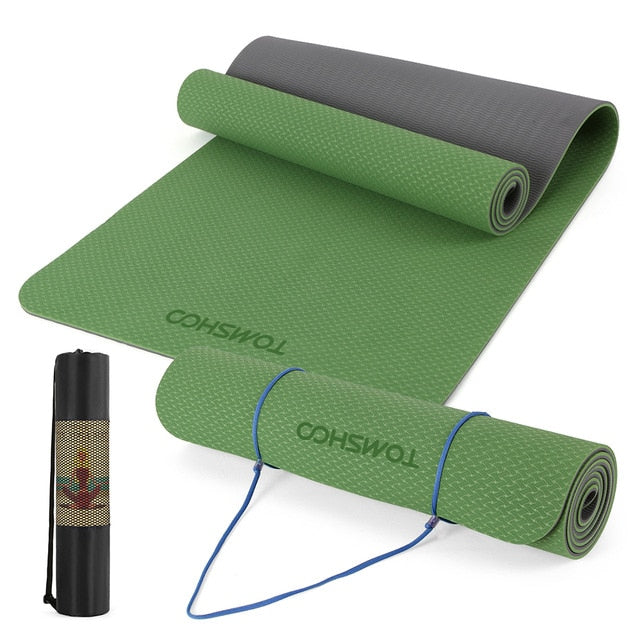 183*61*0.8cm Yoga Mattress with Carrying Strap Bags