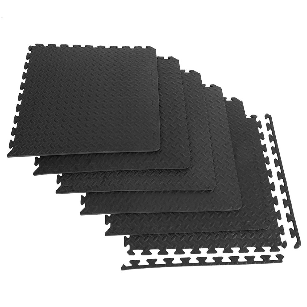 12PCS 30*30cm Protective Floor Mat Anti-slip Bubble Bowl Foam