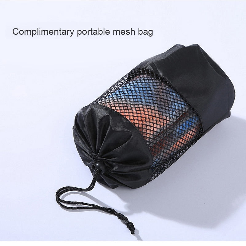 183*63cm Non Slip Yoga Microfiber Absorb Sweat Pilates