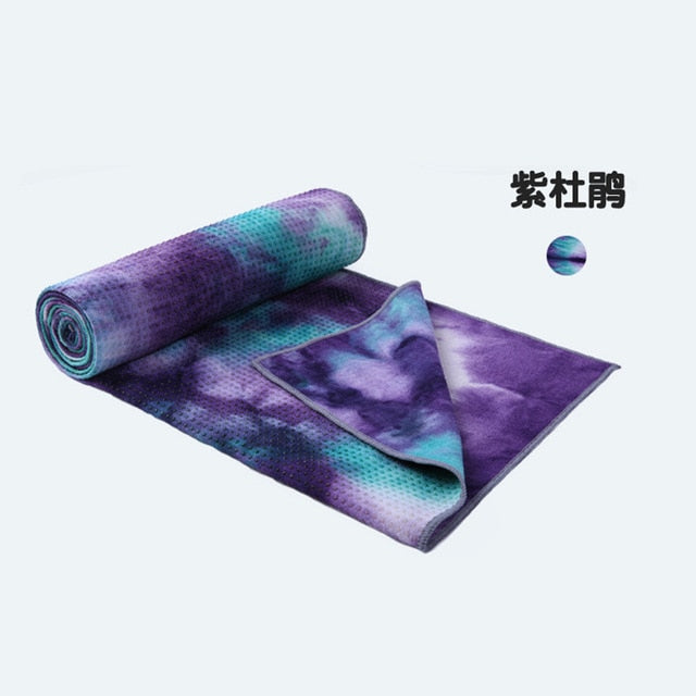 183*63cm Non Slip Yoga Microfiber Absorb Sweat Pilates