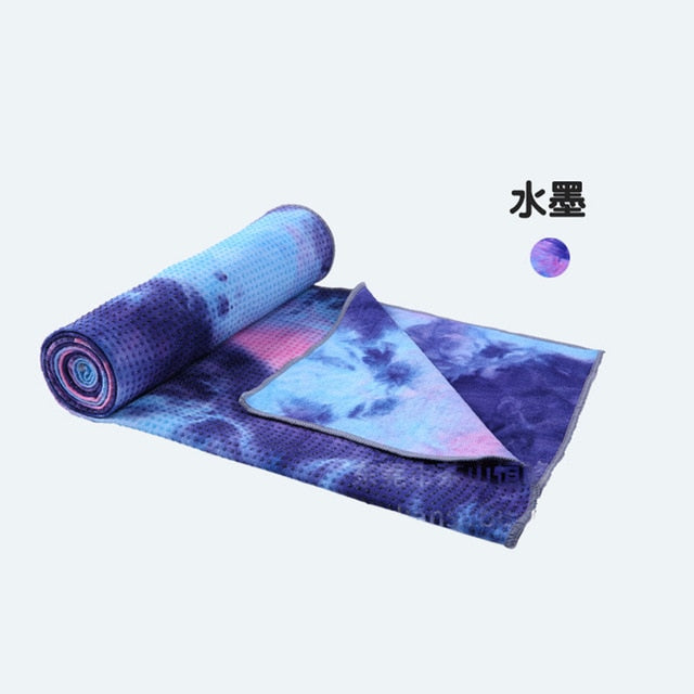 183*63cm Non Slip Yoga Microfiber Absorb Sweat Pilates