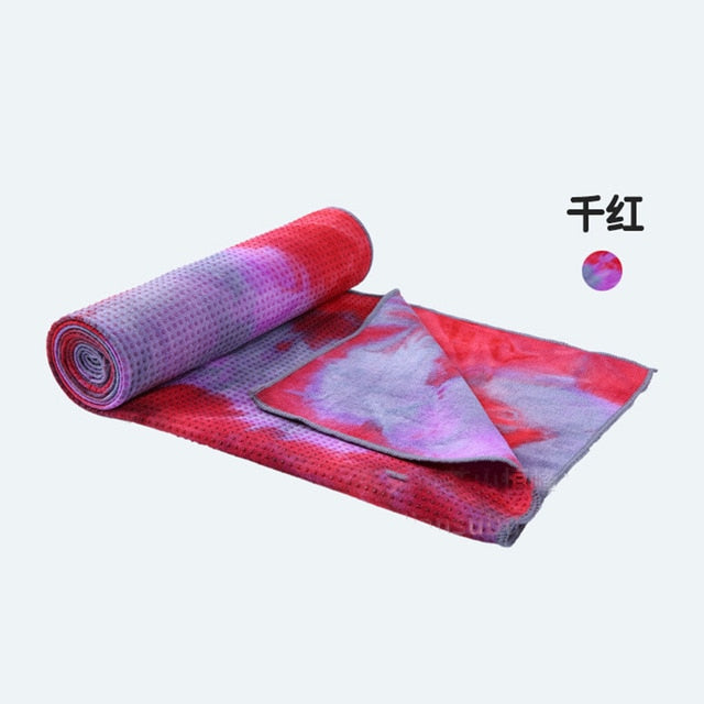 183*63cm Non Slip Yoga Microfiber Absorb Sweat Pilates