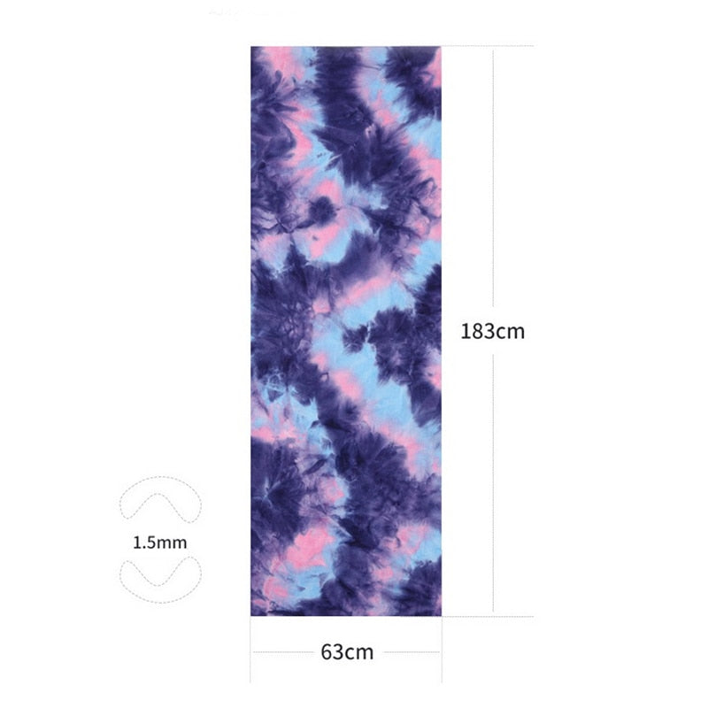 183*63cm Non Slip Yoga Microfiber Absorb Sweat Pilates
