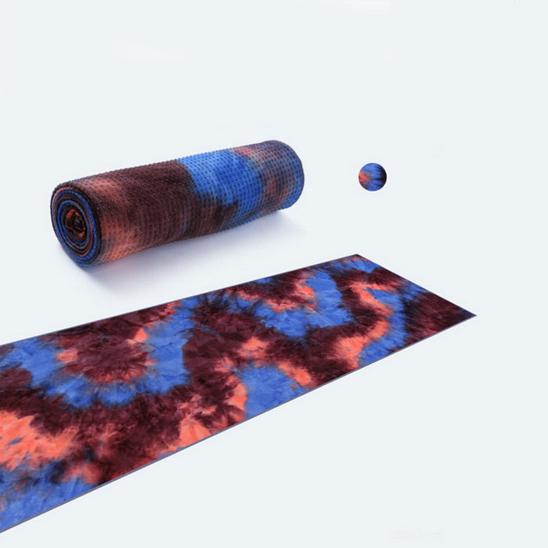 183*63cm Non Slip Yoga Microfiber Absorb Sweat Pilates