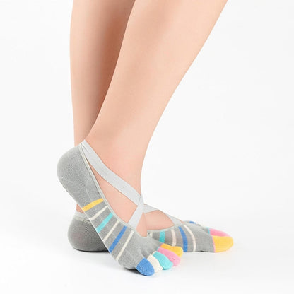 Yoga Socks Female Cotton Silicone