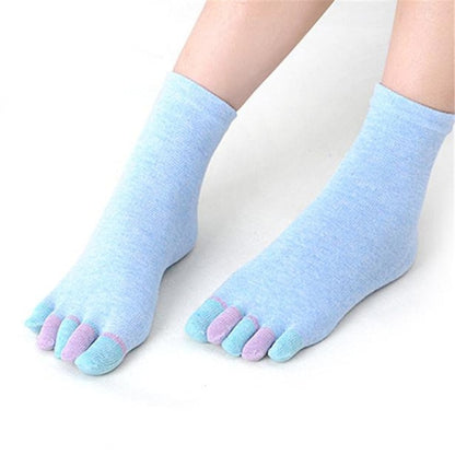 Yoga Socks Five Fingers Toe Non Slip Massage Sport